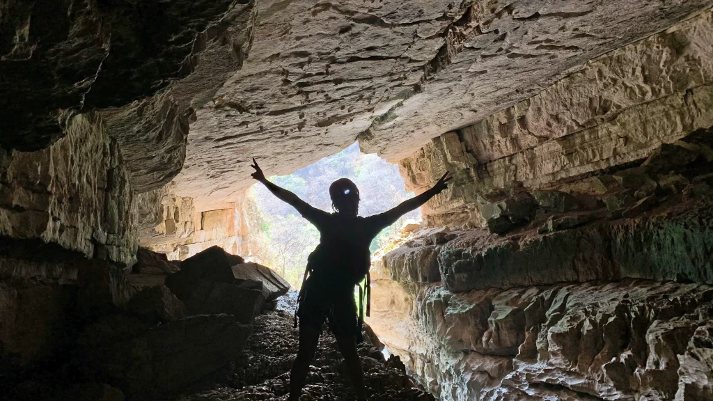 Que hacer en Chiapas: cañonismo en la Cueva El Chorreadero