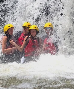 En el rafting del Cañón Río la Venta dentro de la Reserva de la Biosfera Selva El Ocote