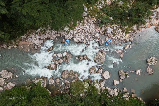 Rafting en el Cañón Río La Venta Chiapas