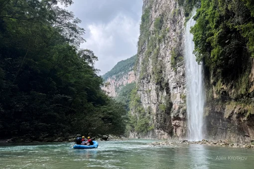 Rafting en el Cañón Río La Venta Chiapas